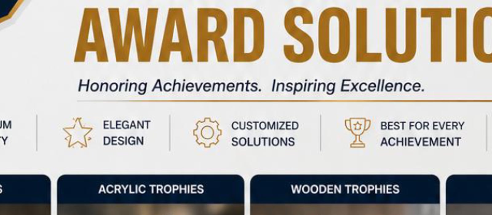 Trophies and award solutions